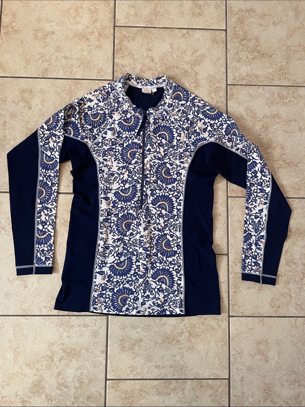 Tory Burch 'Madura' Rashguard Size M
